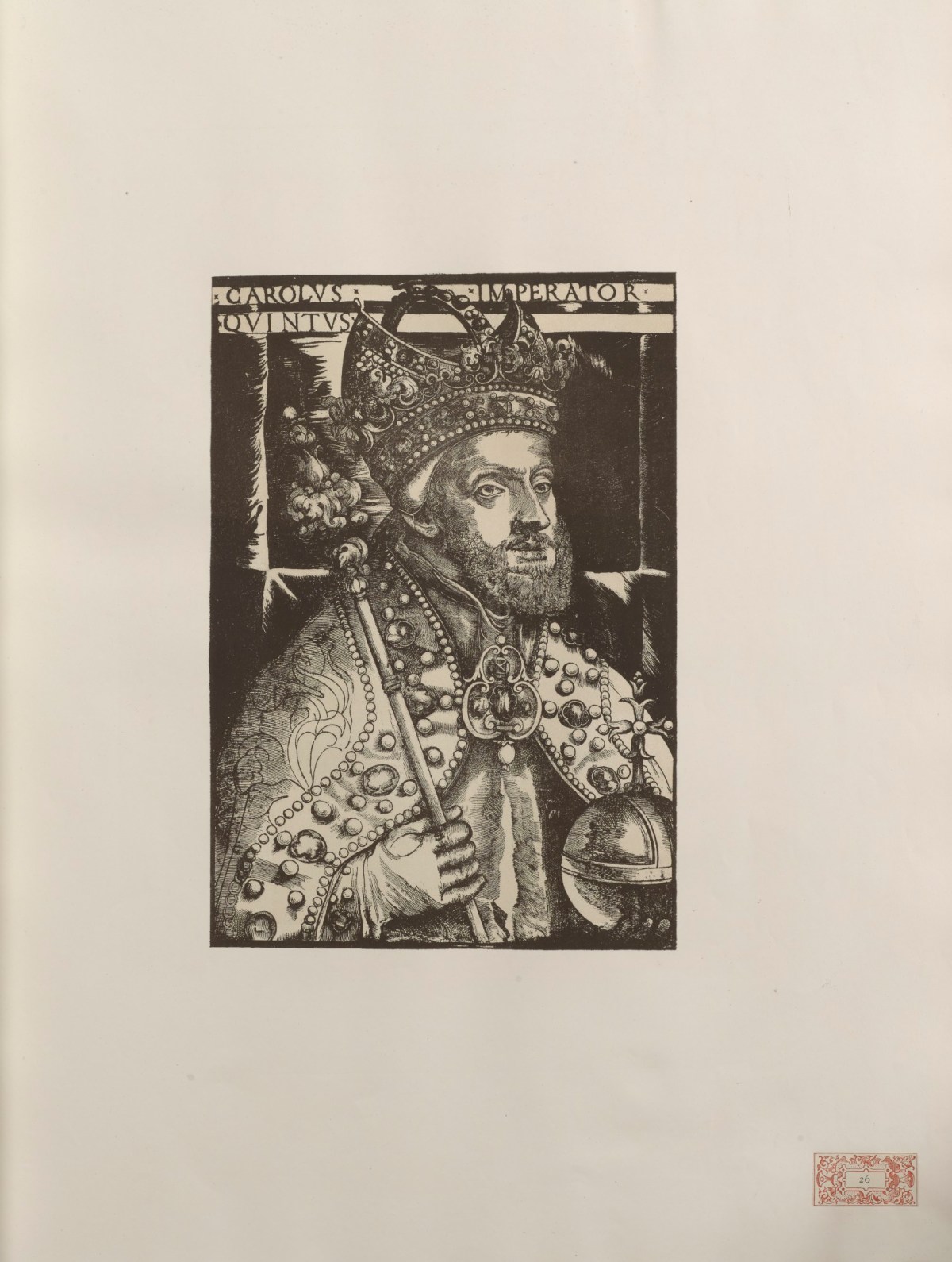 Unknown artist, Portrait of the Emperor Charles V