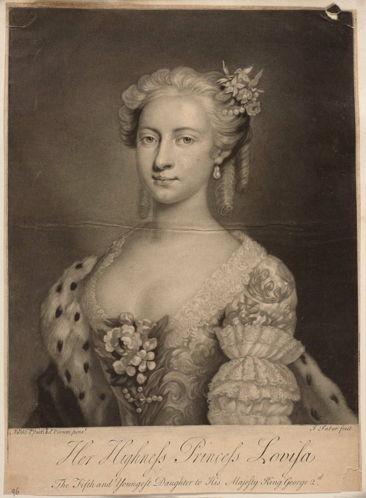 Arthur Pond, Princess Louisa, queen of Denmark and Norway