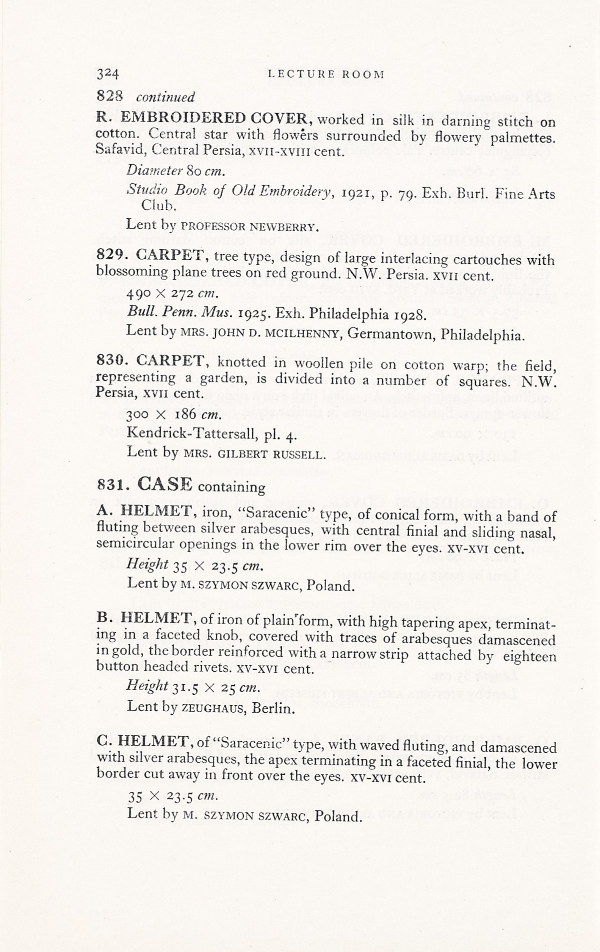 Page 352 of 1931 - International Exhibition of Persian Art