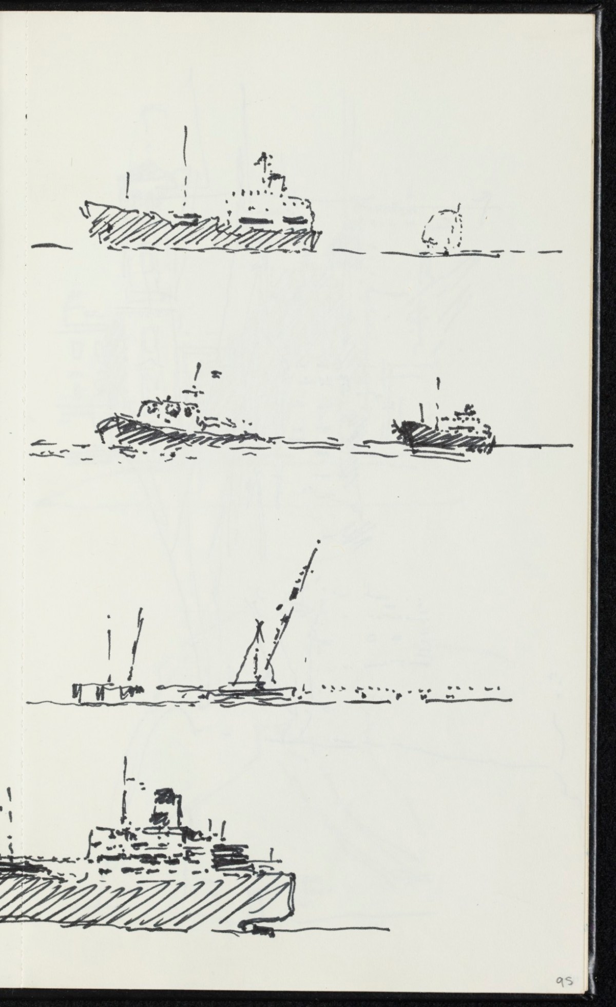 Sir Hugh Casson PRA, Majorca, Italy and Pembrokeshire sketchbook