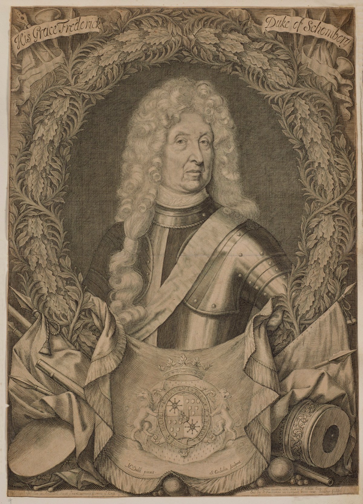 Michael Dahl, Portrait of Frederick 1st Duke of Schomberg