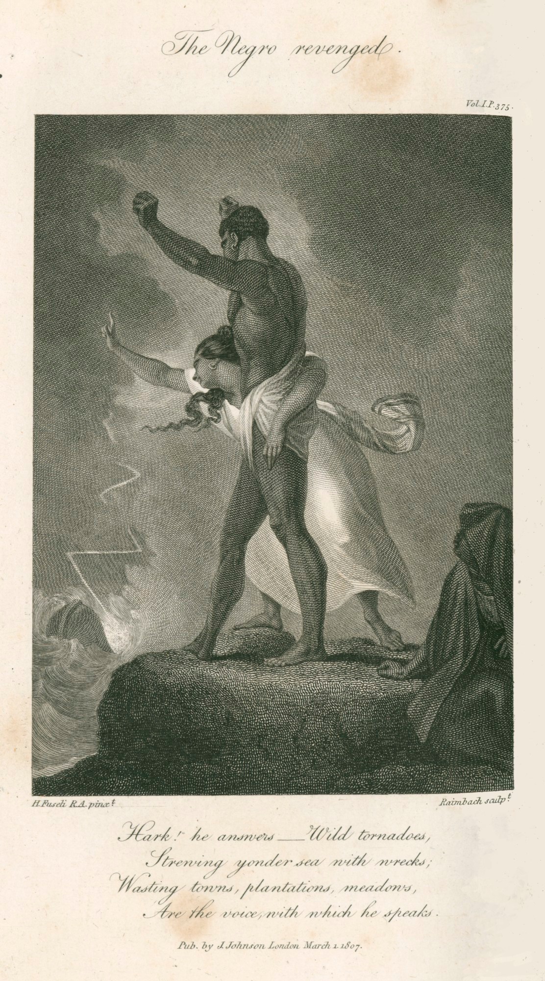 Henry Fuseli RA, The Negro Revenged