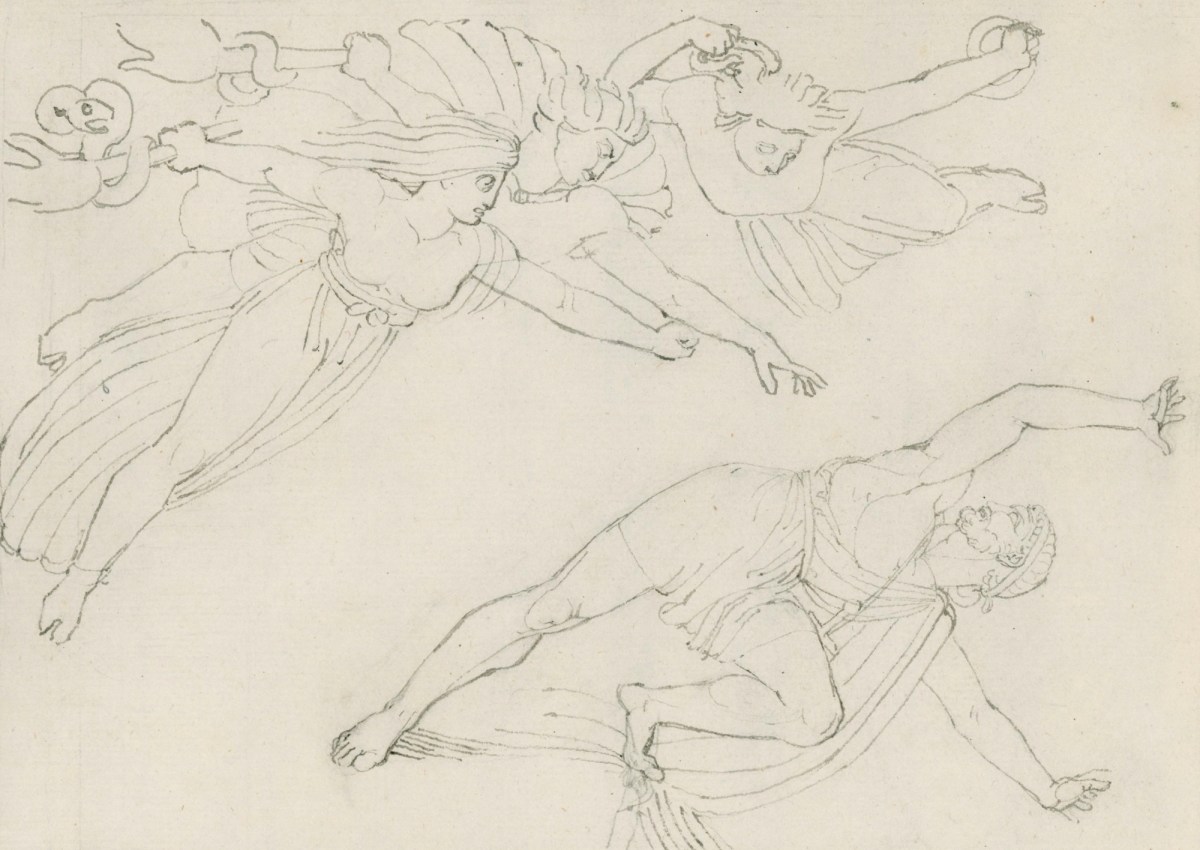 John Flaxman RA, The Furies Pursuing their Victim