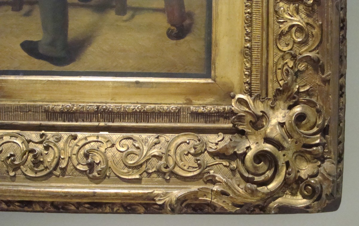 Unknown, Frame for William Powell Frith RA 'The Sleeping Model'