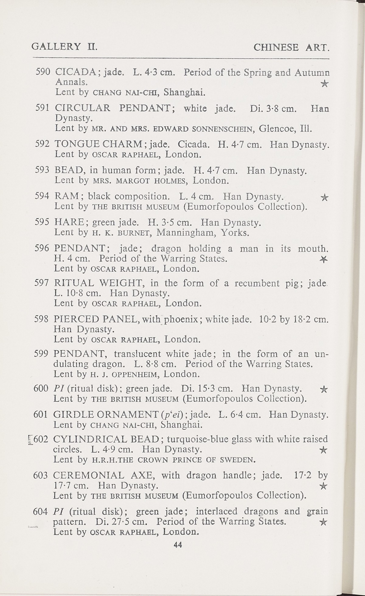 Page 72 of 1935-36 - International Exhibition of Chinese Art