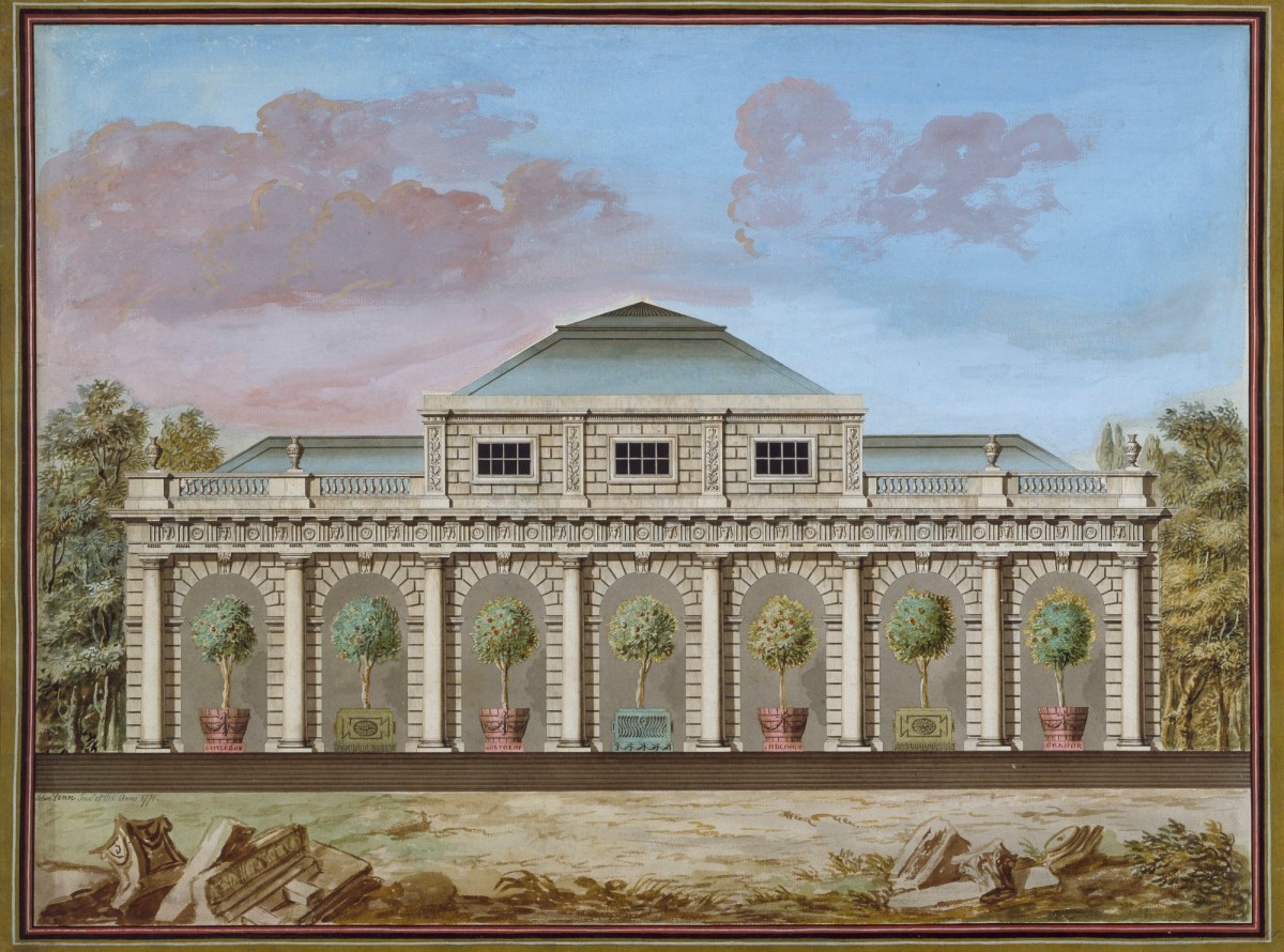 Design For A Greenhouse Elevation Works Of Art Ra Collection