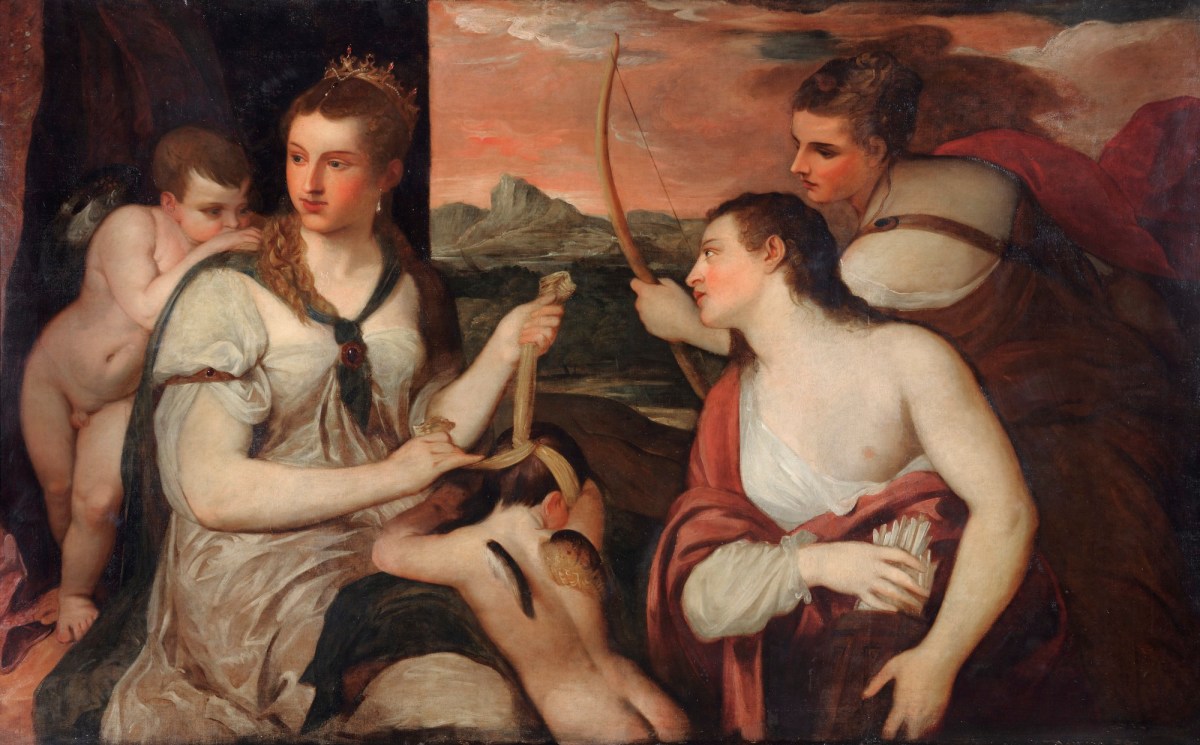 Henry Howard RA, The Binding of Cupid