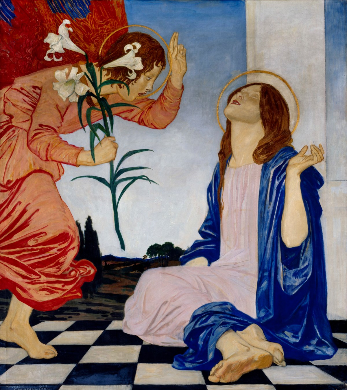Maurice Greiffenhagen RA, The Message