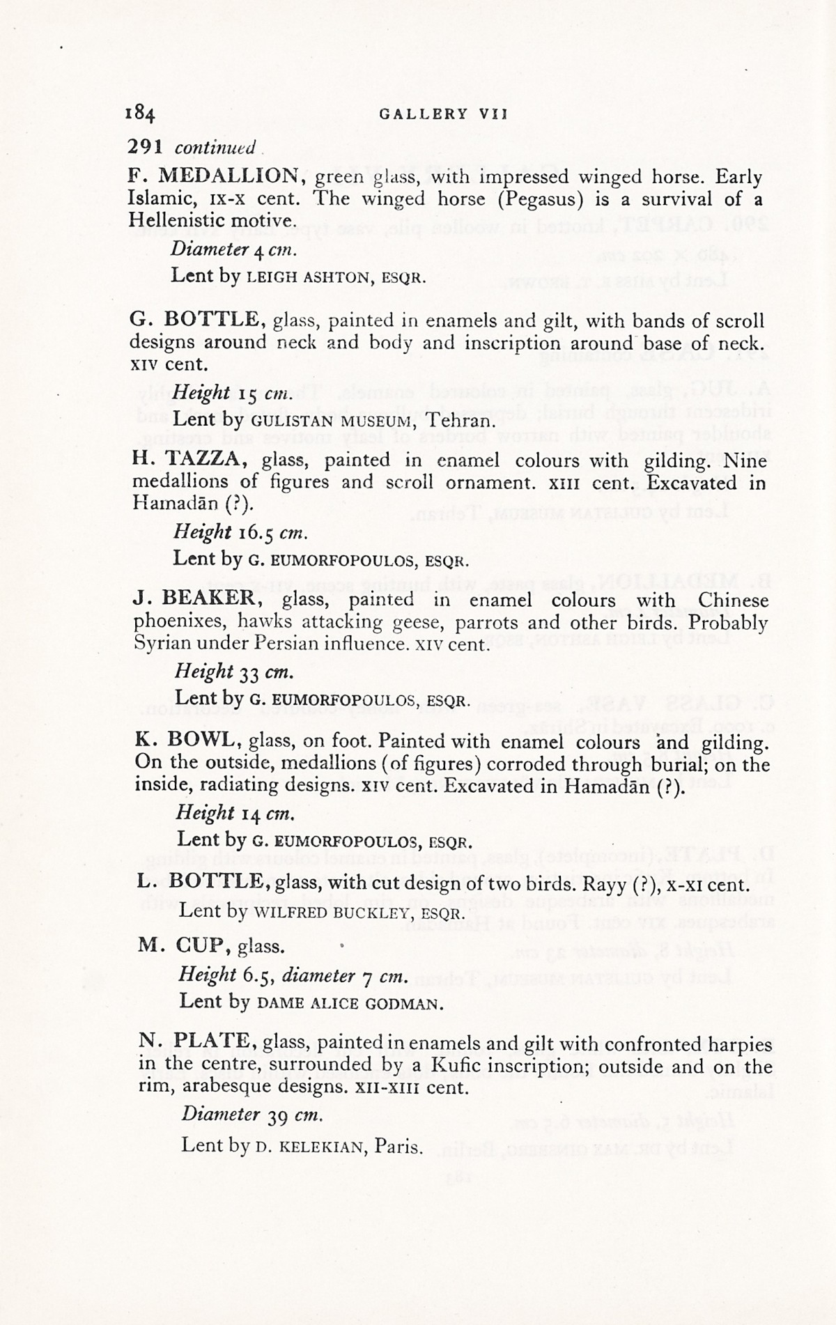 Page 212 of 1931 - International Exhibition of Persian Art