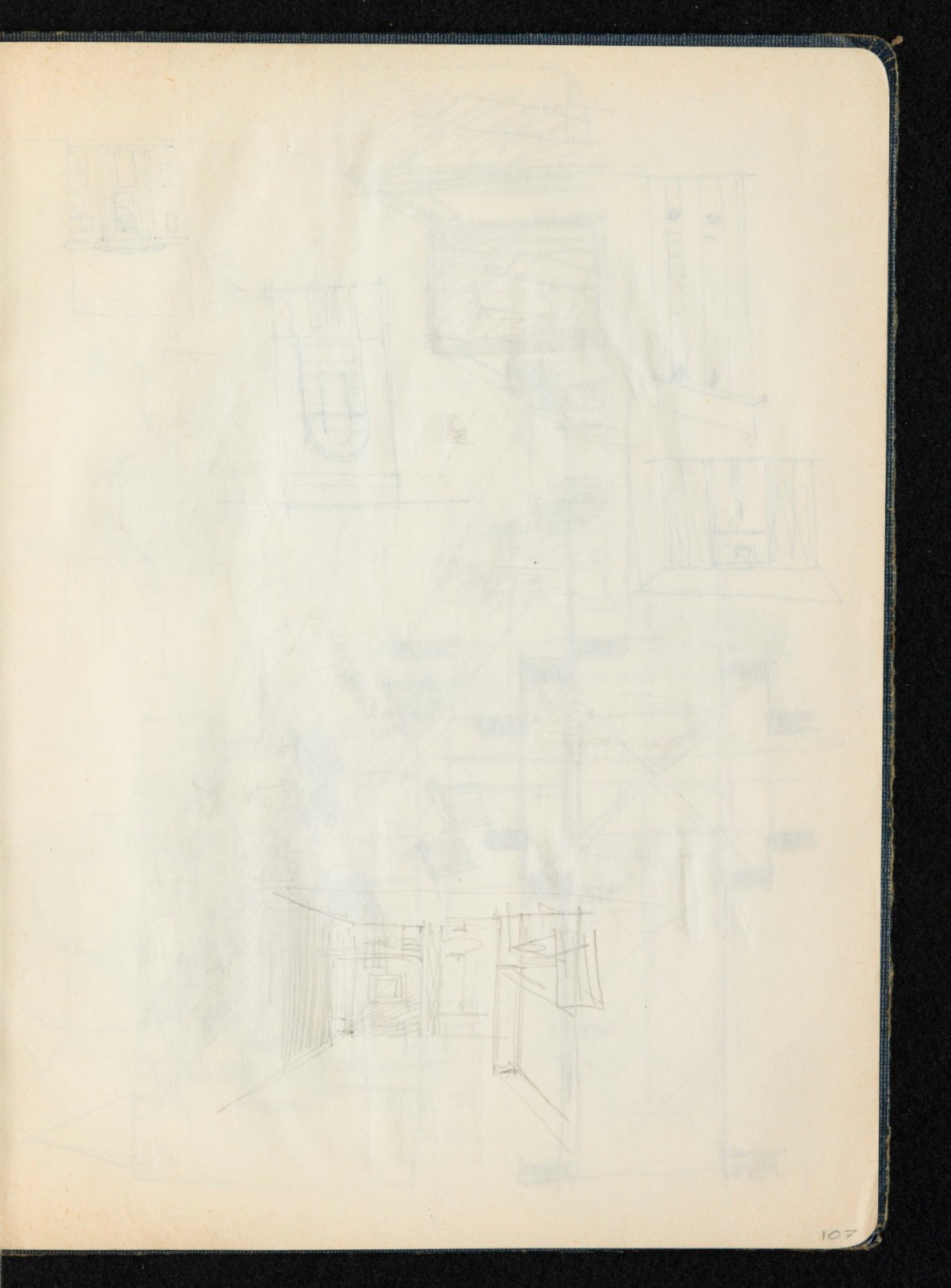 Sir Hugh Casson PRA, Britannia and Glyndebourne sketchbook