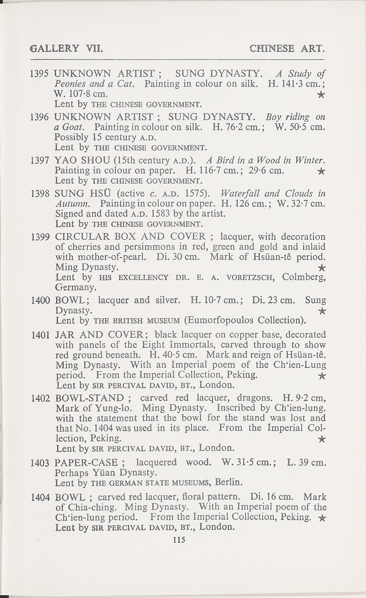 Page 143 of 1935-36 - International Exhibition of Chinese Art