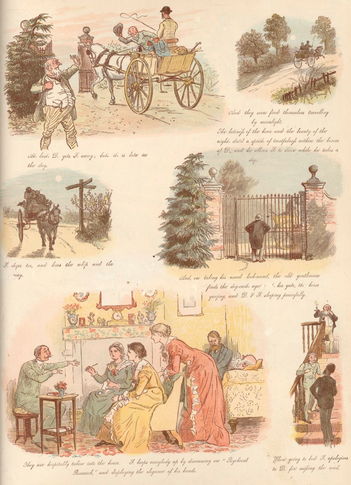 Randolph Caldecott, Caldecott illustrations