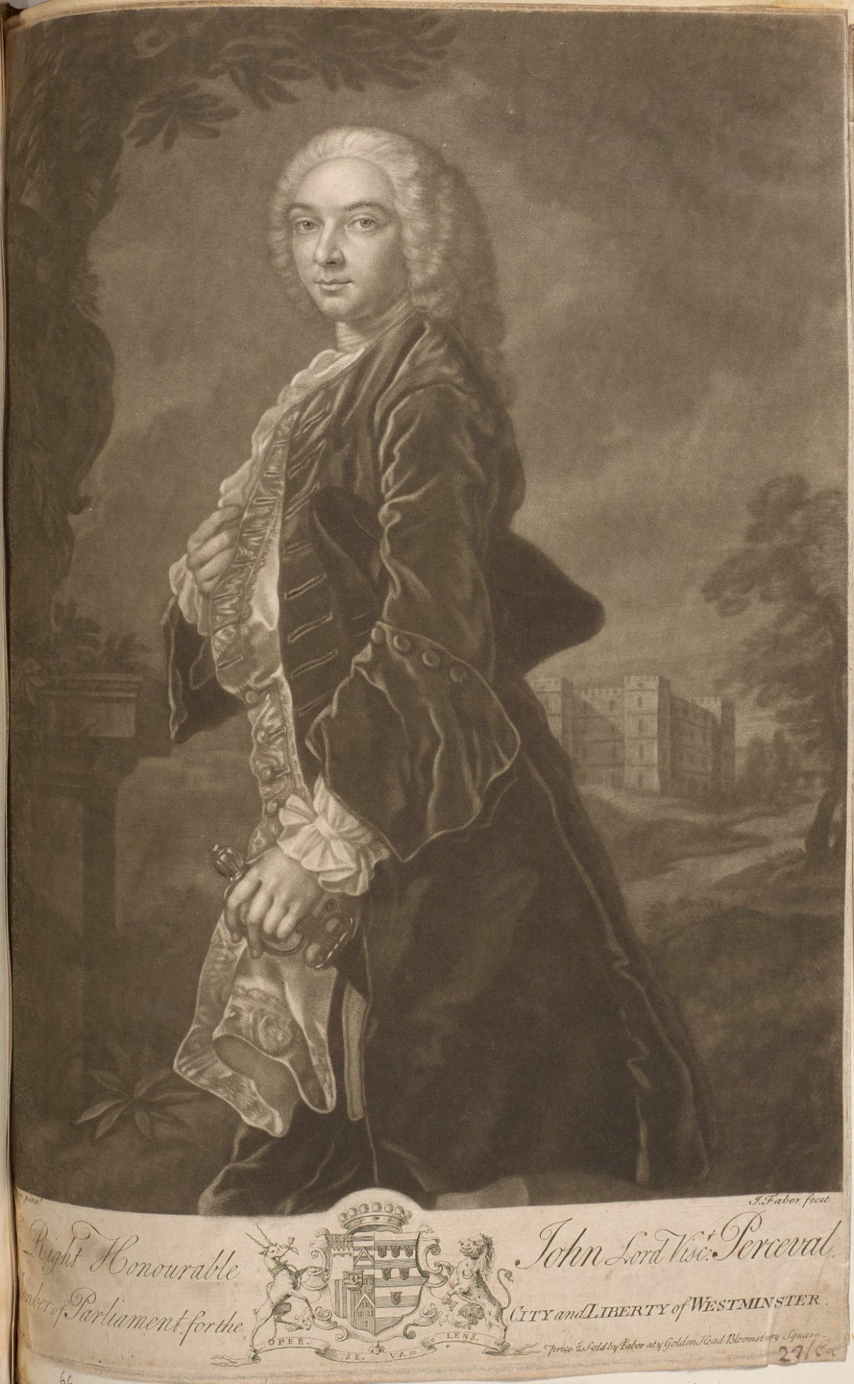 Francis Hayman RA, John Perceval, second earl of Egmont