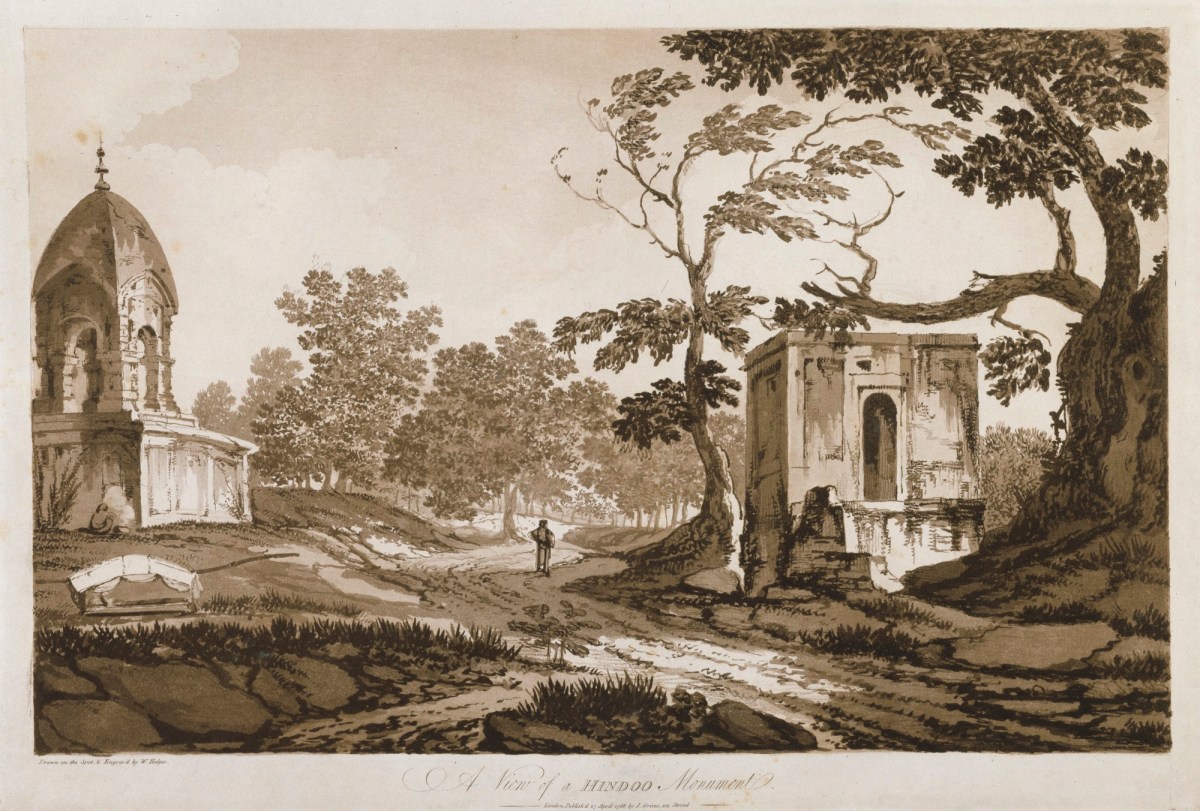 William Hodges RA, A View of a Hindoo Monument
