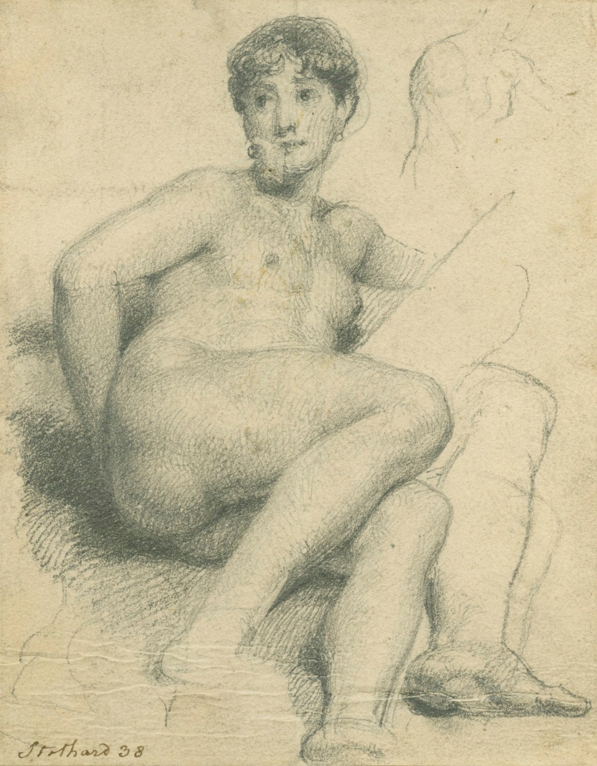 Thomas Stothard RA, Reclining female nude