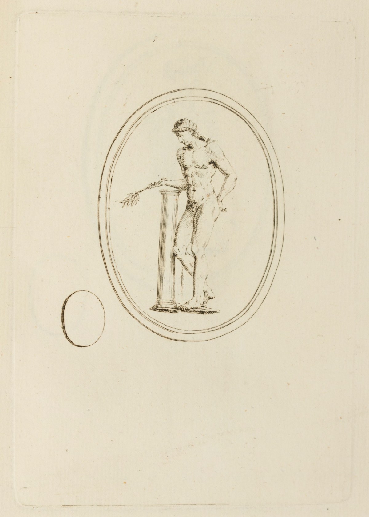 Claude Du Bosc, Apollo standing with a laurel branch
