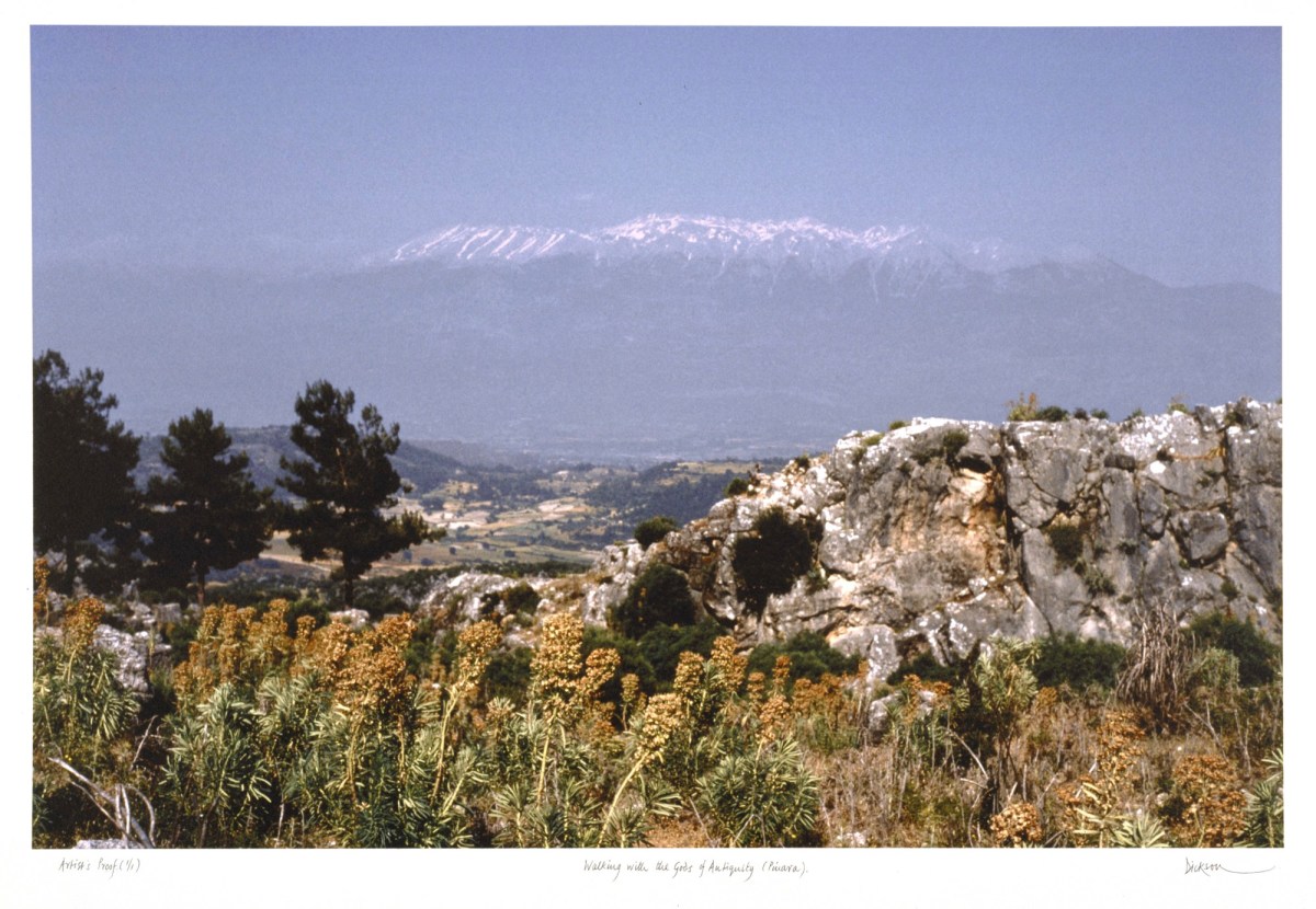 Jennifer Dickson RA, Walking with the Gods of Antiquity, Pinara