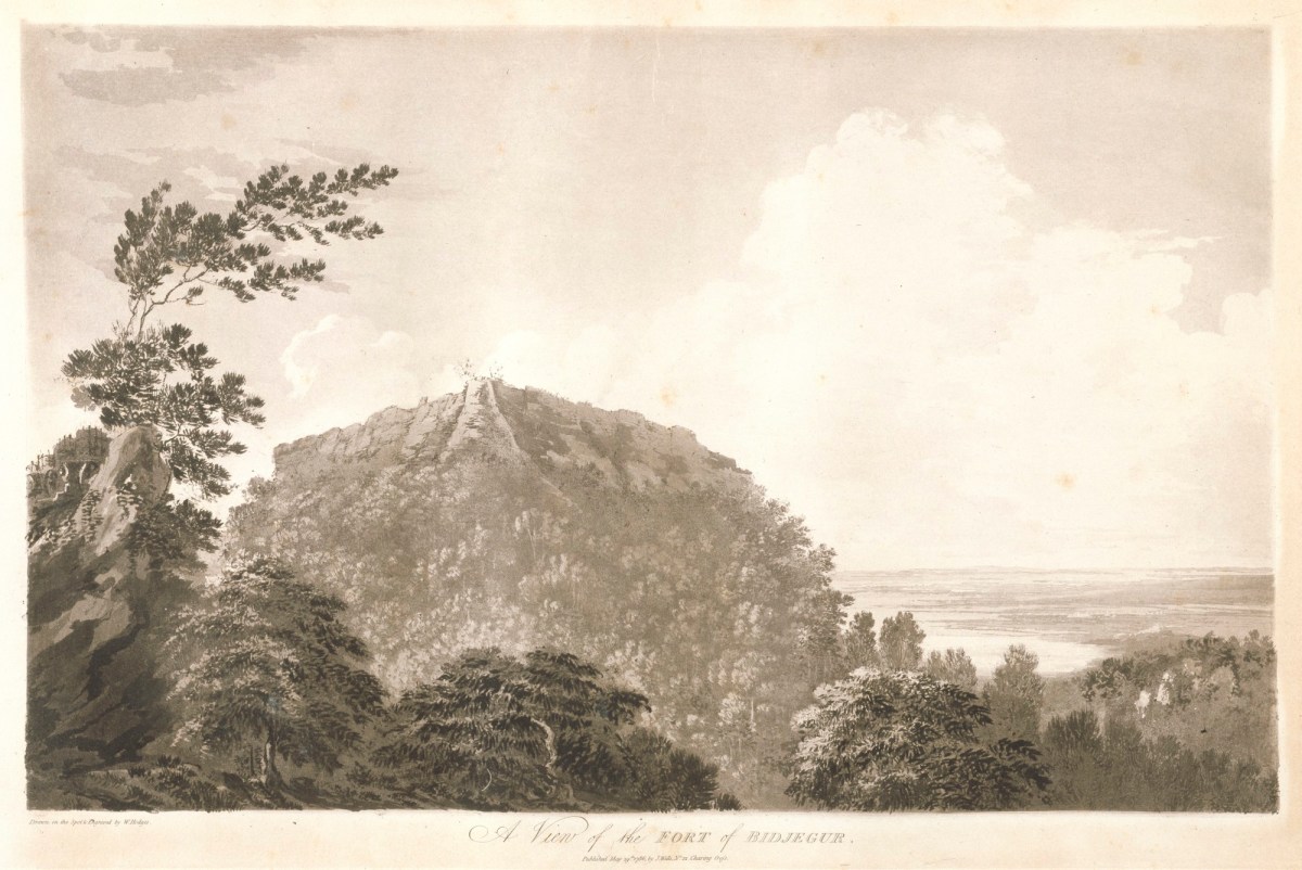 William Hodges RA, A View of the Fort of Bidjedur