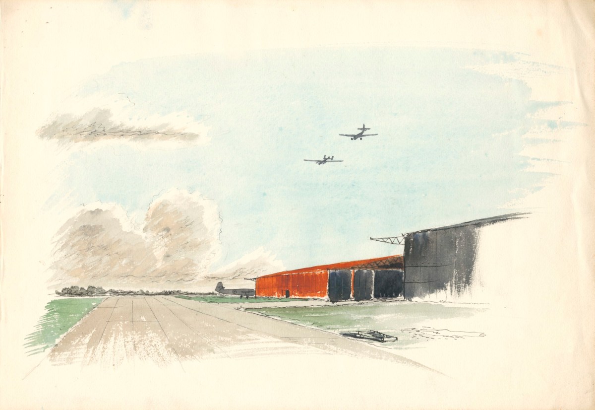 Sir Hugh Casson PRA, Military Airfield