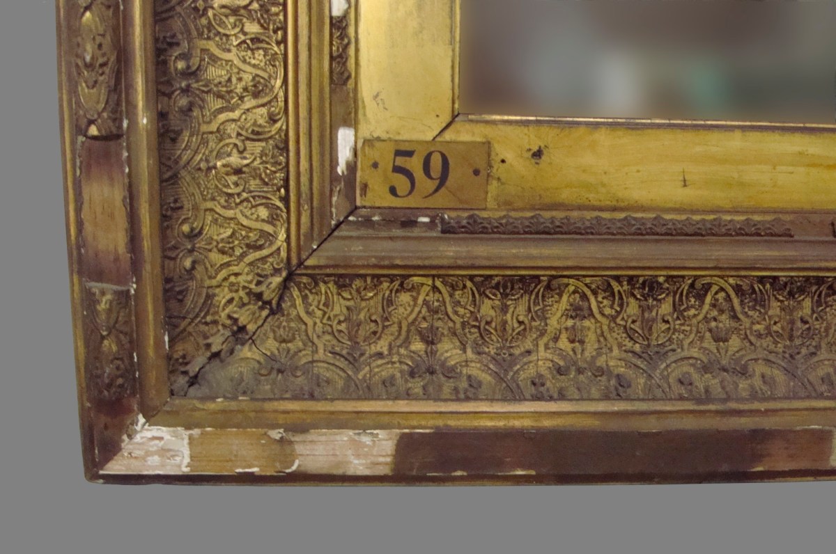 Unknown, Frame for Thomas Sidney Cooper RA 'Milking Time in the Meadows'