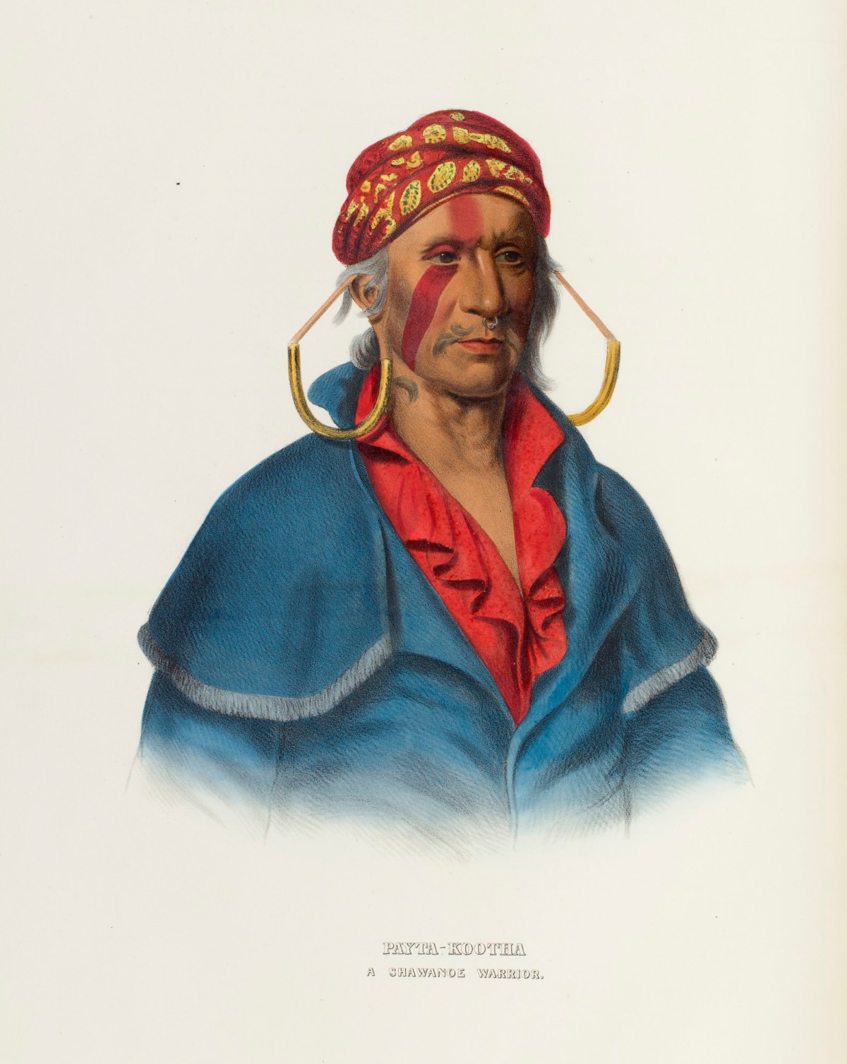Charles Bird King, Payta - Koota, a Shawnee warrior