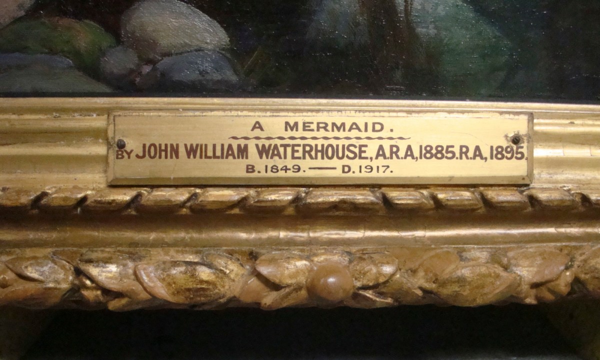Unknown, Frame for John William Waterhouse RA 'A Mermaid'