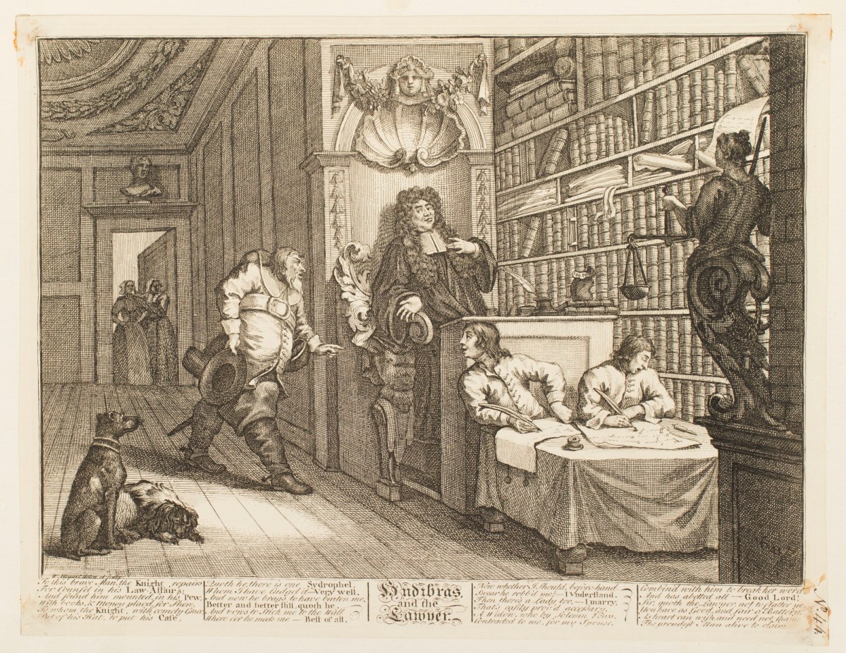 William Hogarth, Hudibras and the Lawyer