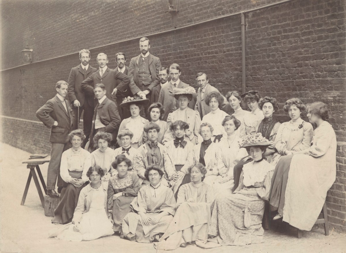 Unidentified photographer, Students of the Royal Academy Schools