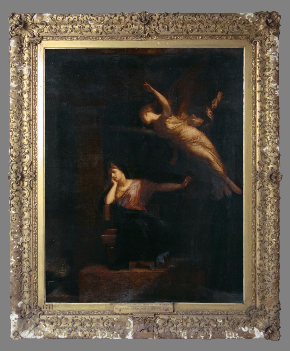 Unknown, Frame for Richard Cook RA 'Ceres refusing to be consoled by Iris'