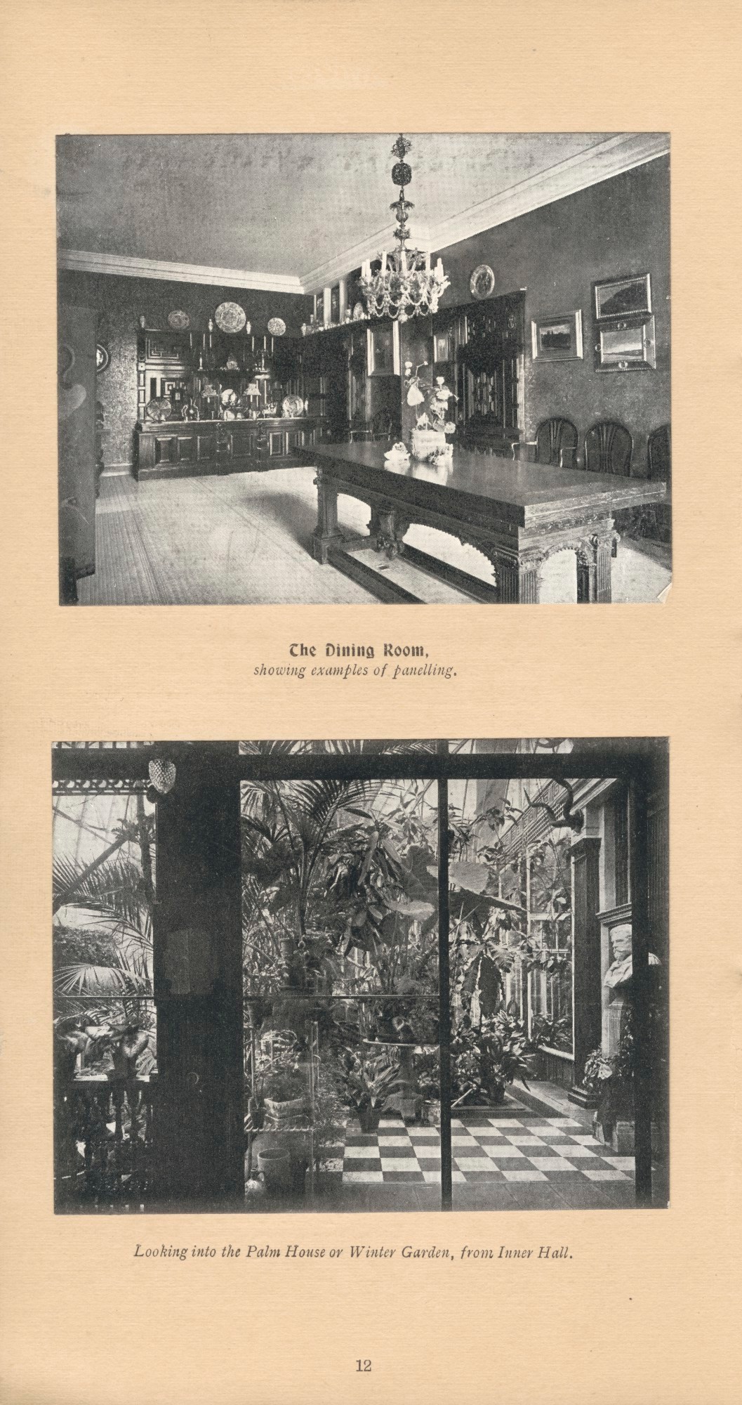 Hampton & Sons (London), The Dining Room.