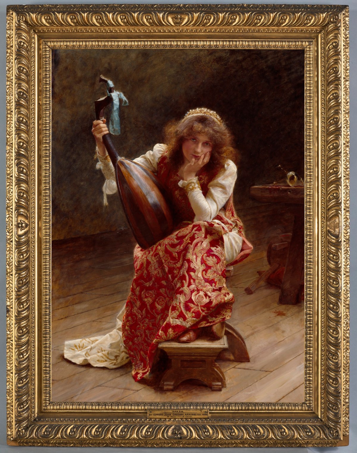 Unknown, Frame for Edward John Gregory RA 'Aprés?'