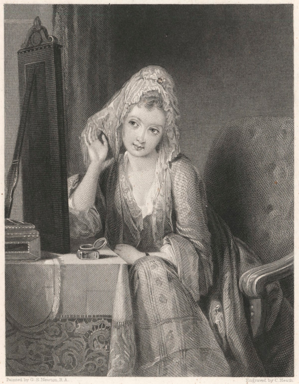Gilbert Stuart Newton RA, Milicent