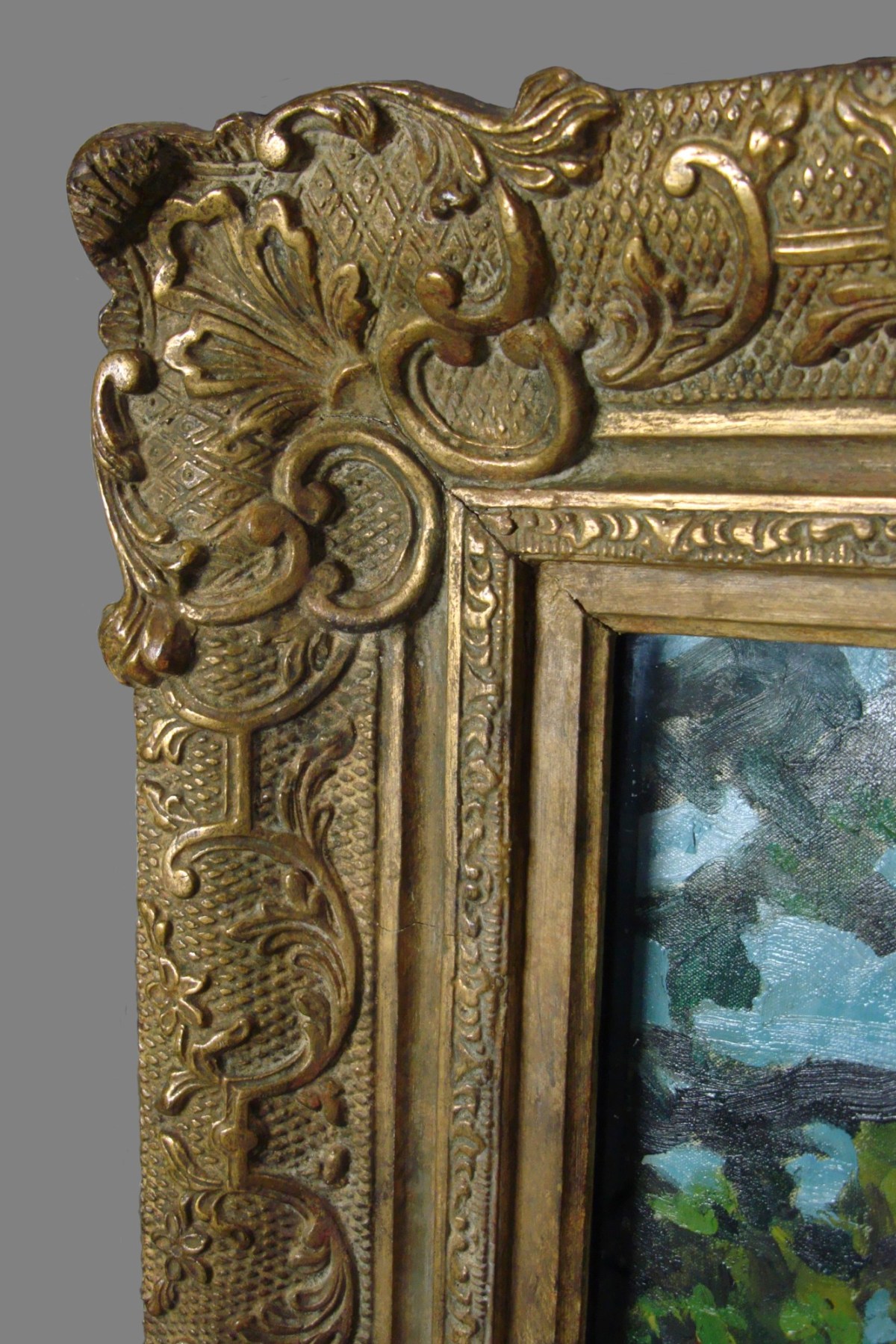 Unknown, Frame for Sir Winston Churchill 'Cap d'ail, Alpes-Maritimes'