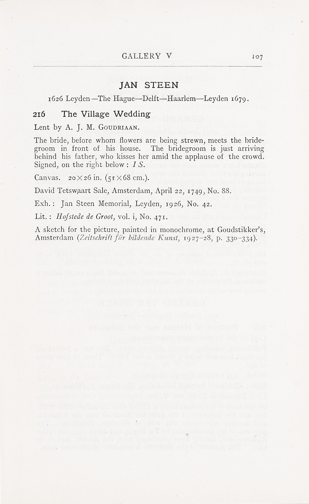 Page 111 of 1929 - Exhibition of Dutch Art 1450-1900