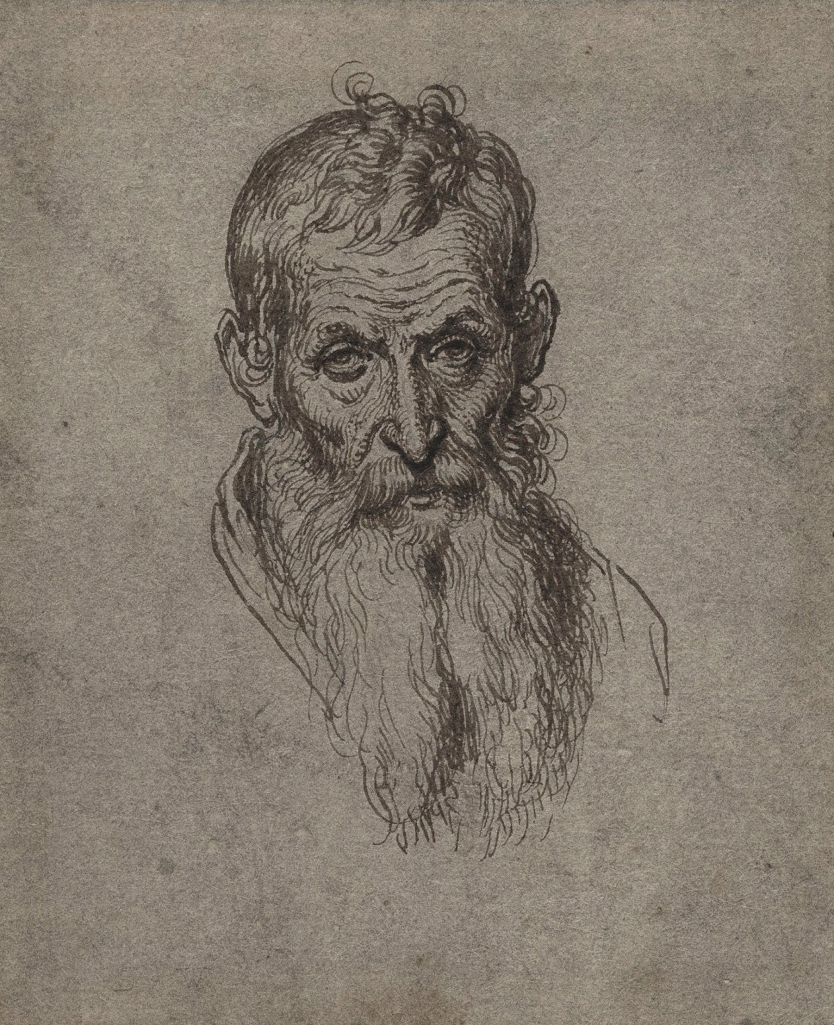 Benjamin West PRA, Head of an old man
