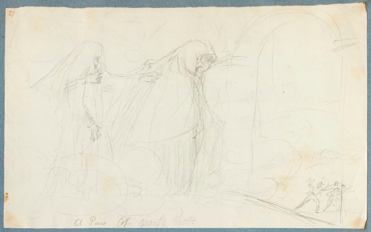 George Dance RA, A Pair of Giant's Ghosts