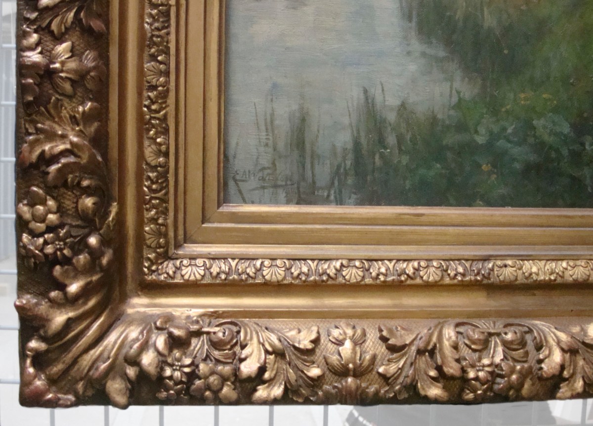 Unknown, Frame for Sir Ernest Albert Waterlow RA 'The Banks of the River Loing'