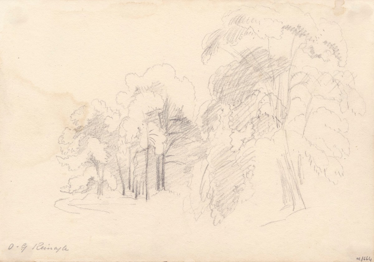 Oriana Georgiana Reinagle, A group of trees