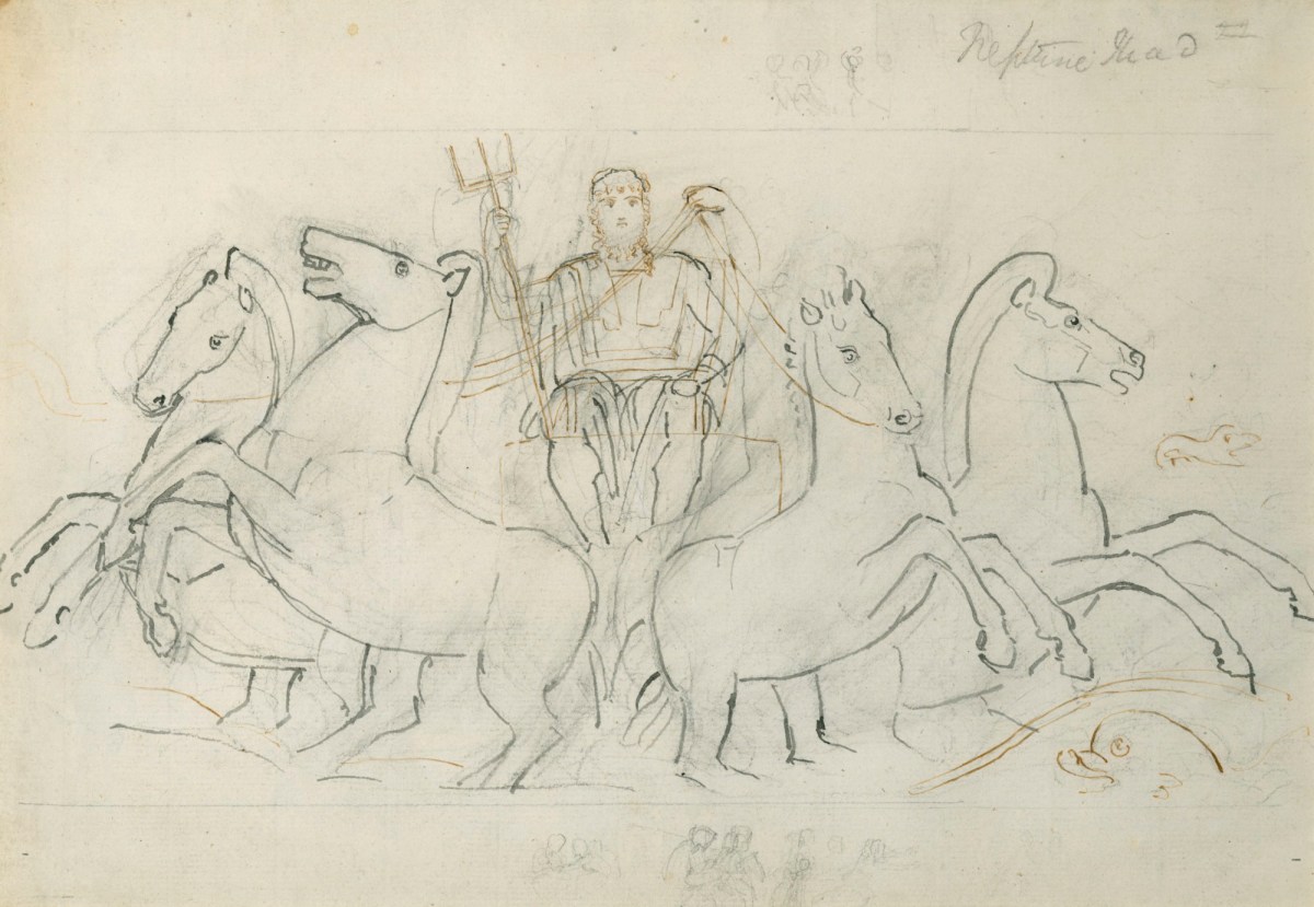 John Flaxman RA, Neptune Rising from the Sea