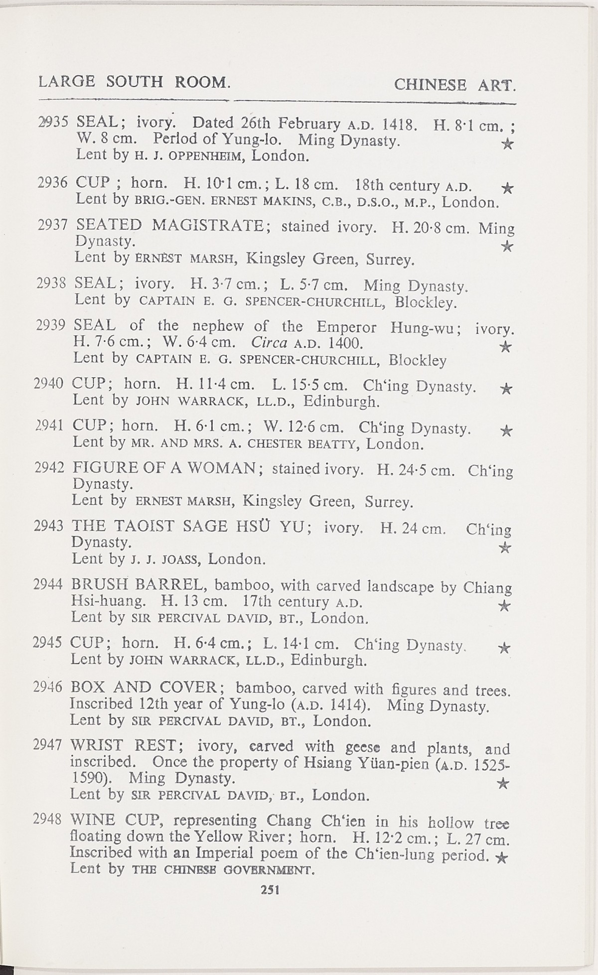 Page 279 of 1935-36 - International Exhibition of Chinese Art