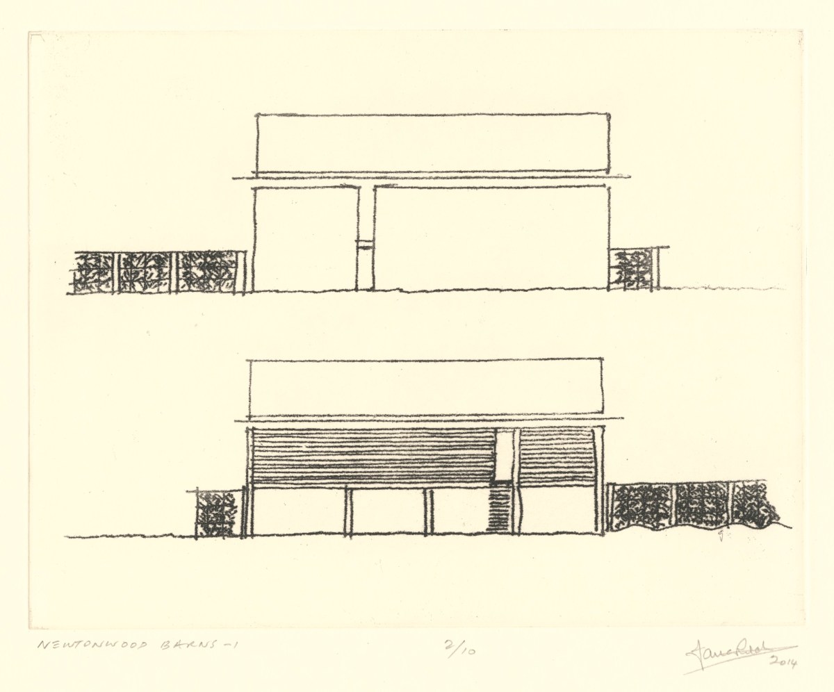Ian Ritchie RA, Newtonwood Barns - 1