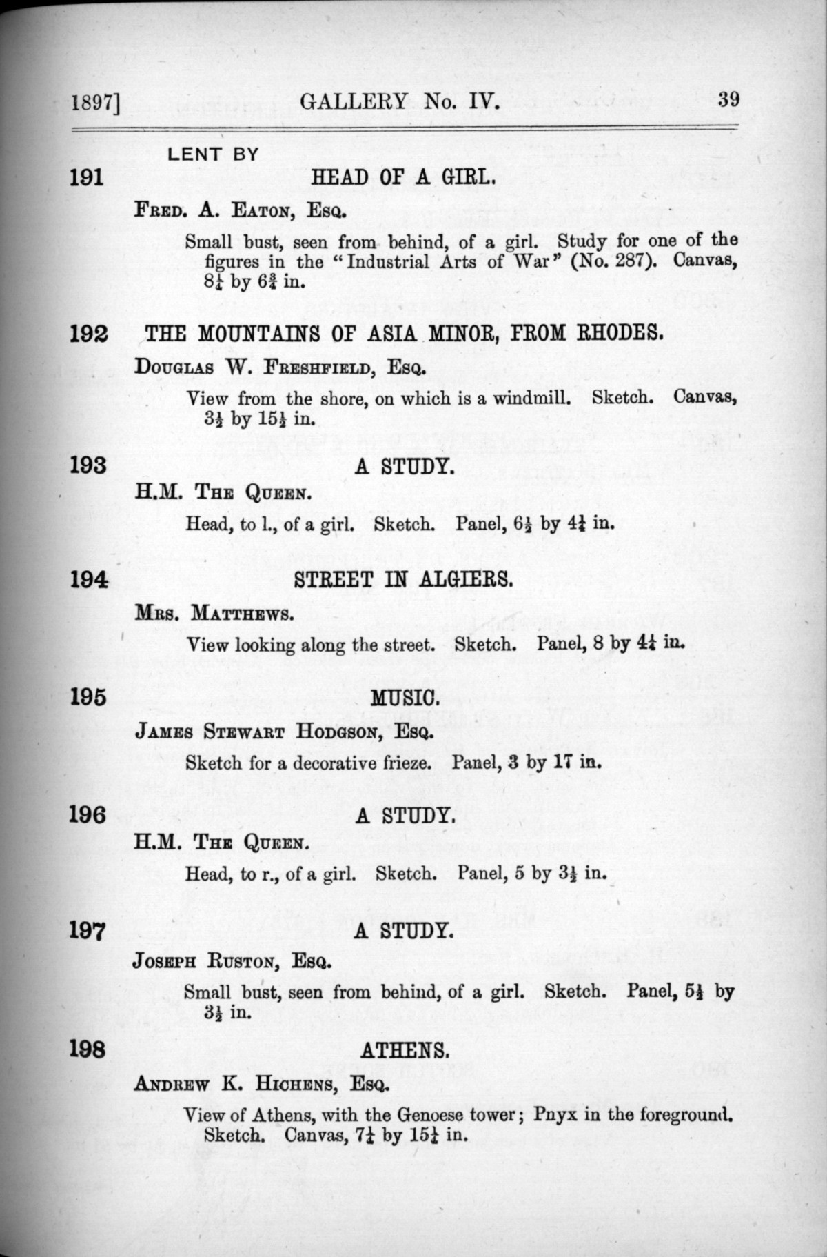 Page 39 of 1897 - Lord Leighton PRA