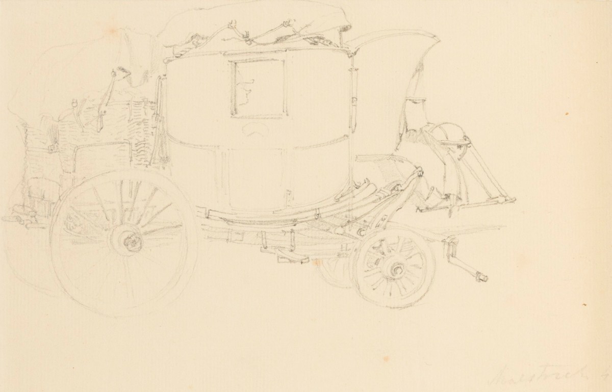 Sir Augustus Wall Callcott RA, A carriage, Maastricht