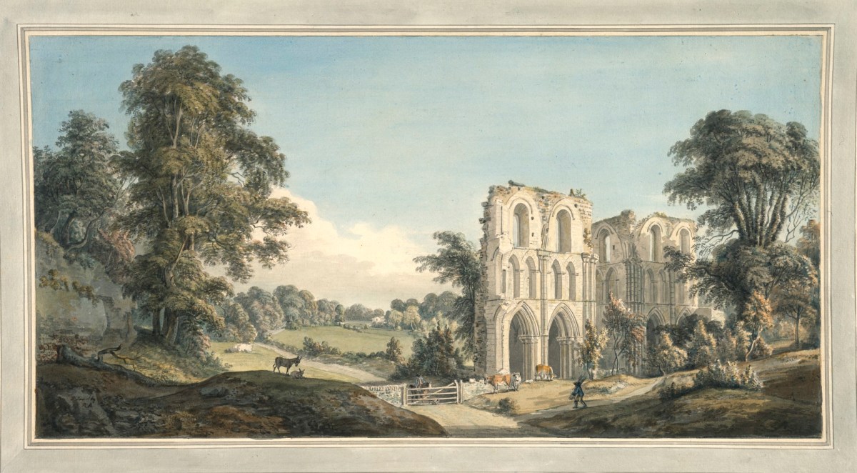 Paul Sandby RA, Roche Abbey, Yorkshire