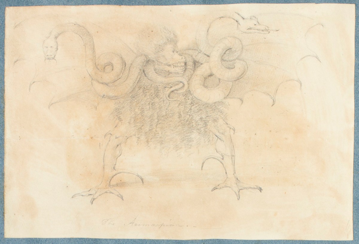 William Daniell RA, 'The Arimarpian'