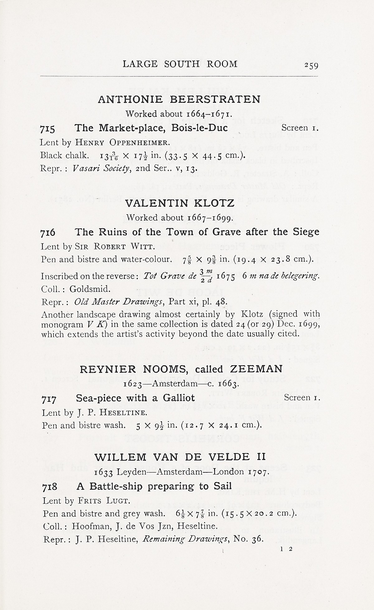 Page 263 of 1929 - Exhibition of Dutch Art 1450-1900