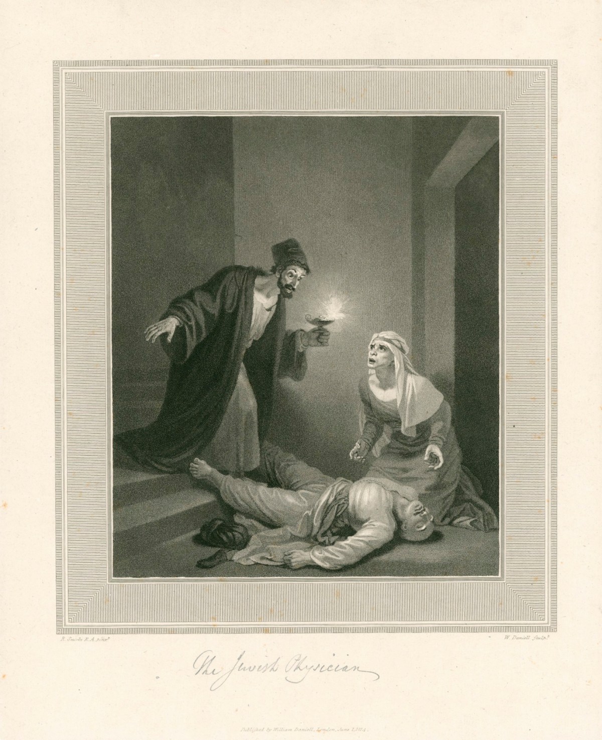 William Daniell RA, The Jewish Physician