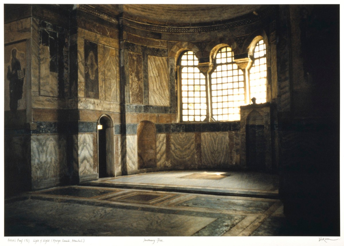Jennifer Dickson RA, Sanctuary: Five. Light of Light (Kariye Camii, Istanbul)