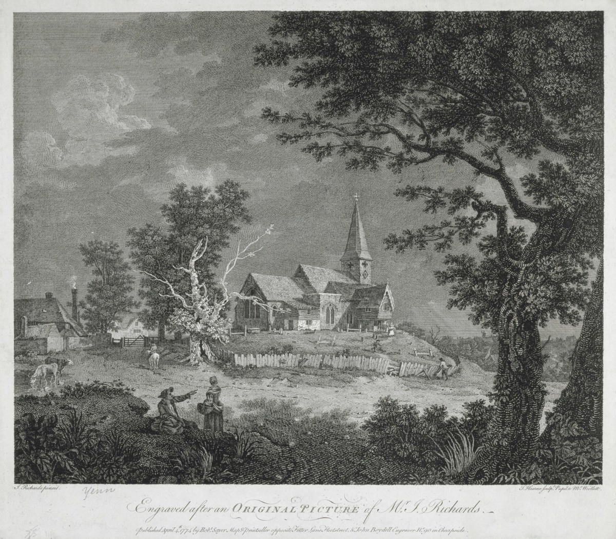 Thomas Hearne, A Village Church