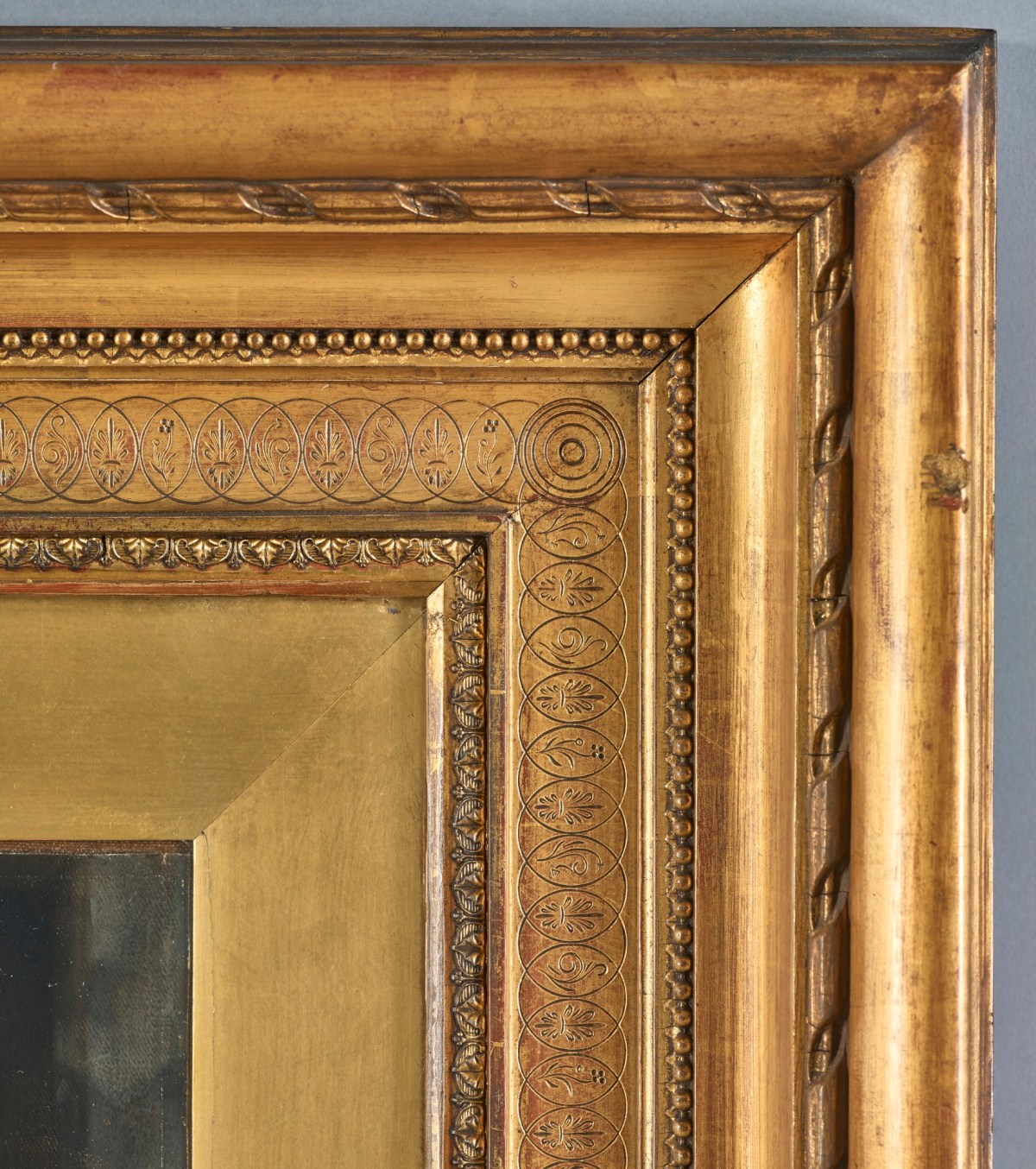Thomas Agnew and Sons Ltd., Frame for Sir Lawrence Alma-Tadema RA 'The Way to the Temple'